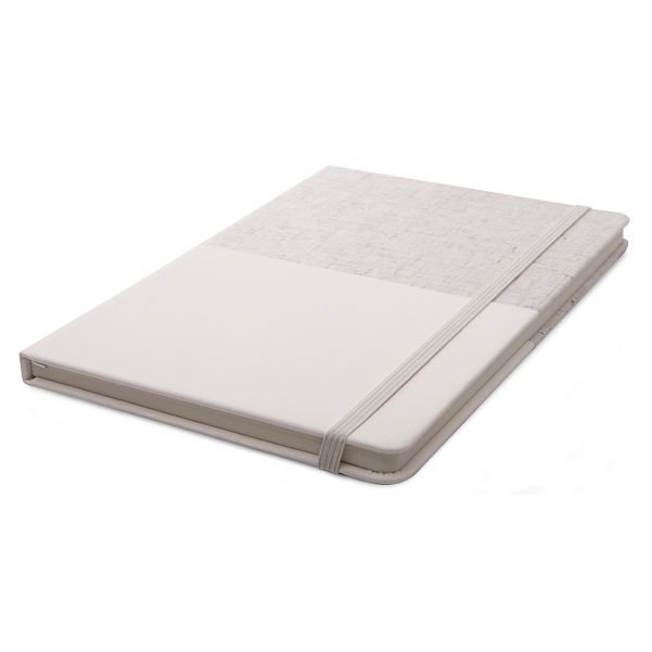 NF 2134 Cuaderno Libreta De Lino Cuero Soft Grupo Velski